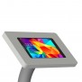 Fixed VESA Floor Stand - Samsung Galaxy Tab 4 7.0 - Light Grey [Tablet Front Isometric View]