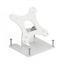 Adjustable Tilt Surface Mount - White [Fully Secured]