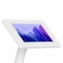 Fixed VESA Floor Stand - Samsung Galaxy Tab A7 10.4 - White [Tablet Front Isometric View]