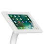 Fixed VESA Floor Stand - 10.5-inch iPad Pro - White [Tablet Front Isometric View]