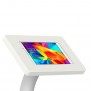 Fixed VESA Floor Stand - Samsung Galaxy Tab 4 7.0 - White [Tablet Front Isometric View]