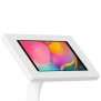 Fixed VESA Floor Stand - Samsung Galaxy Tab A 10.1 (2019 version) - White [Tablet Front Isometric View]