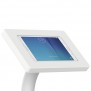 Fixed VESA Floor Stand - Samsung Galaxy Tab E 8.0 - White [Tablet Front Isometric View]