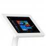Fixed VESA Floor Stand - Microsoft Surface Go - White [Tablet Front Isometric View]