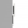 Fixed Slim VESA Wall Mount - iPad Mini 1, 2 & 3 - White [Side Assembly View]