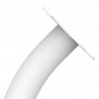 Fixed VESA Floor Stand - White [Head Side View]