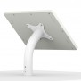 Fixed Desk/Wall Surface Mount - 12.9-inch iPad Pro - White [Back Isometric View]