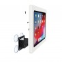 Removable Tilting Glass Mount - 12.9-inch iPad Pro 3rd Gen - White [Assembly View 2]