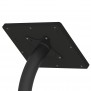 Fixed VESA Floor Stand - 10.2-inch iPad 7th Gen - Black [Tablet Back Isometric View]