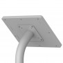 Fixed VESA Floor Stand - 10.2-inch iPad 7th Gen - Light Grey [Tablet Back Isometric View]