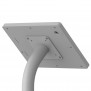 Fixed VESA Floor Stand - 10.2-inch iPad 7th Gen - Light Grey [Tablet Back Isometric View]