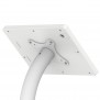 Fixed VESA Floor Stand - 10.2-inch iPad 7th Gen - White [Tablet Back Isometric View]
