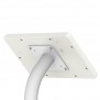 Fixed VESA Floor Stand - Samsung Galaxy Tab E 9.6 - White [Tablet Back Isometric View]