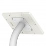 Fixed VESA Floor Stand - iPad Mini 4 - White [Tablet Back Isometric View]