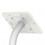 Fixed VESA Floor Stand - iPad Mini 1, 2 & 3 - White [Tablet Back Isometric View]