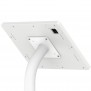 Fixed VESA Floor Stand - 12.9-inch iPad Pro 4th & 5th Gen - White [Tablet Back Isometric View]