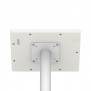 Fixed VESA Floor Stand - iPad 2, 3 & 4 - White [Tablet Back View]