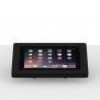 Fixed Tilted 15° Desk / Surface Mount - iPad 2, 3 & 4 - Black [Front Tilted View]