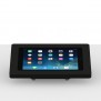Fixed Tilted 15° Desk / Surface Mount - iPad Air 1 & 2, 9.7-inch iPad  & Pro - Black [Front Tilted View]