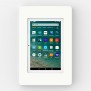 VidaMount On-Wall Tablet Mount - Amazon Fire 10th Gen HD 8 & HD 8 Plus (2020) - White [Portrait]