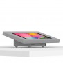 Fixed Tilted 15° Desk / Surface Mount - Samsung Galaxy Tab A 10.1 (2019 version) - Light Grey [Front Isometric View]
