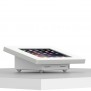 Fixed Tilted 15° Desk / Surface Mount - iPad Mini 1, 2, & 3 - White [Front Isometric View]