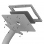 Fixed VESA Floor Stand - iPad Mini 4 - Light Grey [Tablet Assembly Isometric View]