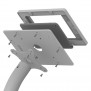 Fixed VESA Floor Stand - iPad Mini 1, 2 & 3 - Light Grey [Tablet Assembly Isometric View]