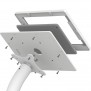 Fixed VESA Floor Stand - iPad Air 1 & 2, 9.7-inch iPad Pro - White [Tablet Assembly Isometric View]