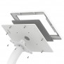 Fixed VESA Floor Stand - iPad 2, 3 & 4 - White [Tablet Assembly Isometric View]