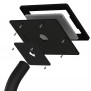 Fixed VESA Floor Stand - iPad Mini 4 - Black [Tablet Assembly Isometric View]