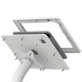 Fixed VESA Floor Stand - 11-inch iPad Pro 2nd & 3rd Gen - White [Tablet Assembly Isometric View]