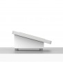 Fixed Tilted 15° Desk / Surface Mount - iPad Mini 1, 2, & 3 - White [Side View]