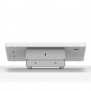 Fixed Tilted 15° Desk / Surface Mount - 10.2-inch iPad 7th Gen - White [Back View]