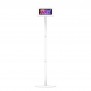 Fixed VESA Floor Stand - iPad Mini (6th Gen) - White [Full Front View]