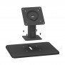 Portable 360 Rotating & Tilting Stand - [Front Iso Exploded View] - Black