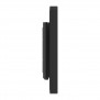 Permanent Fixed Glass Mount - iPad Mini (6th Gen) - Black [Side View]