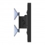 Removable Tilting Glass Mount - iPad Mini (6th Gen) - Black [Side View]