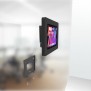 Permanent Fixed Glass Mount - iPad Mini (6th Gen) - Black [Assembly View 2]