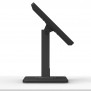 Portable 360 Rotating & Tilting Enclosed iPad Pro 13" (M4) Stand at 45º Tilt Forward [Side Ortho View] - Black