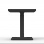 Portable 360 Rotating & Tilting Enclosed Microsoft Surface Pro 8 & Pro X Stand at 90º Tilt Upward [Side Ortho View] - Black