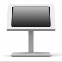 Portable 360 Rotating & Tilting Enclosed Microsoft Surface Pro 9, 10, & 11 Stand [Front Ortho View] - Light Grey