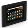VidaMount On-Wall Tablet Mount - Amazon Fire 5th Gen HD10 - Black [Iso Wall View]