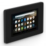 VidaMount On-Wall Tablet Mount - Amazon Fire 5th Gen HD8 - Black [Iso Wall View]