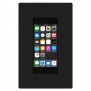 iPod Touch - VidaMount On-Wall Enclosure Mount - Black [Portrait, Front View]