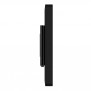 Permanent Fixed Glass Mount - Microsoft Surface 3 - Black [Side View]
