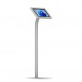 Fixed VESA Floor Stand - Microsoft Surface Pro 8 - Light Grey [Full Front Isometric View]
