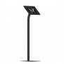 Fixed VESA Floor Stand - iPad Pro 13-inch (M4) - Black [Full Front Isometric View]