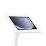 Fixed VESA Floor Stand - Samsung Galaxy Tab A9+ 10.9 (11") - White [Tablet Front Isometric View]