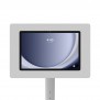 Fixed VESA Floor Stand - Samsung Galaxy Tab A9+ 10.9 (11") - Light Grey [Tablet Front 45 Degrees]